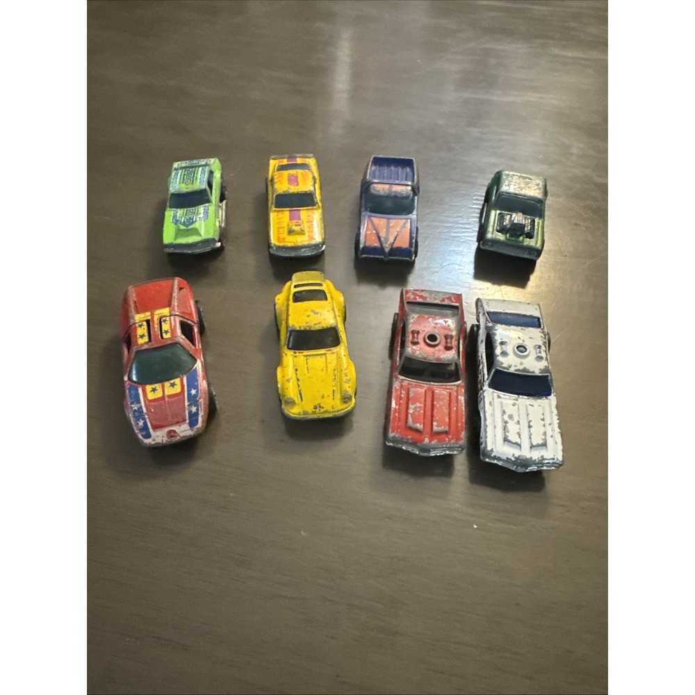 8 Vintage Hot Wheels Redline Muscle Car Lot Mustang Maverick 442 911 Gremlin